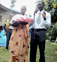 Ntirenganya and his wife Utamuliza give testimony (Photo B Mukombozi)