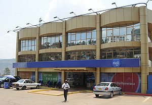The Tigo Tower at Muhima in Kigali City. (Photo F Goodman)