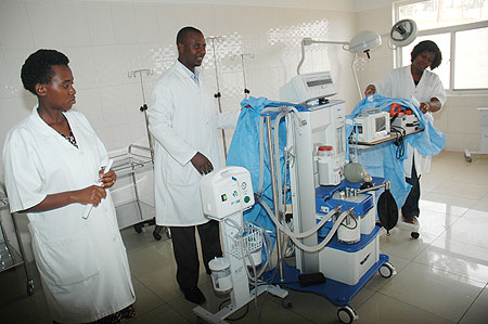 ISANGE One Stop Centre at Kacyiru. The centre is one of the means devised to fight GBV (File Photo)