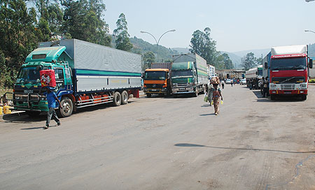 Long distance tracks wait to be cleared at Gatuna (File photo)