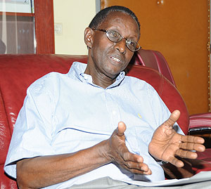 Prof. Geoffrey Rugege, Executive Director of the Higher Education Council (Photo by J. Mbanda)