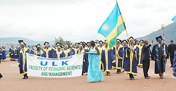 ULK graduates at a past convocation ceremony