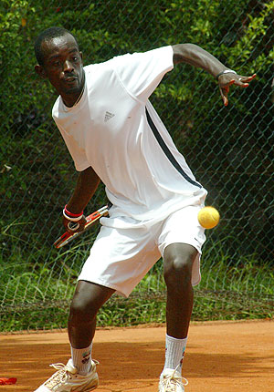 Rwandau2019s seed one Dieudonne Habiyambere is out of the reckoning. (File Photo)