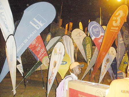 Branding competition was loud and clear.