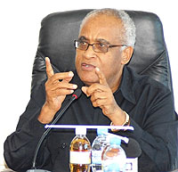 HEADED MISSION; Dr Salim Ahmed Salim headed the Commonwealth Observer Mission (File Photo)