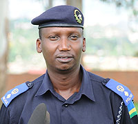 COMMENDED PUBLIC;Supt. Eric Kayiranga (File photo)
