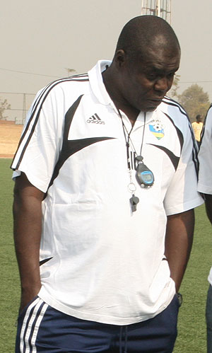 Amavubi head coach Sellas Tetteh. (File photo)
