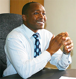 Maurice Toroitich, the Managing Director of KCB Rwanda