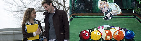 L-R : Dating is a major pastime for university students (Internet Photo) ; Some students spend most of their time playing games of chance (Internet Photo)