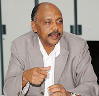 Dr. Thu00e9ogu00e8ne Rutagwenda (File photo)