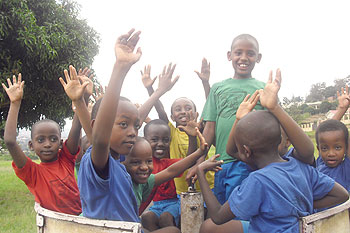 Children love playing together because it is fun.