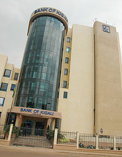 BK building in Kigali