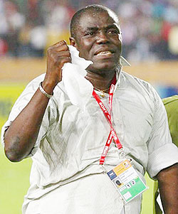 COMMITTED TO AMAVUBI: Tetteh has been quick to dismiss talks of him wanting to take over from Rajevac. (Net photo)