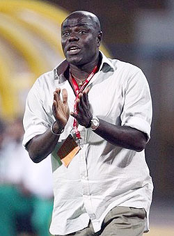 Amavubi head coach Sellas Tetteh 