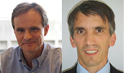 Simon Johnson and Peter Boone