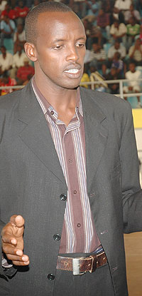 CAPTION: Ndayikengurukiye has been a revelation at RRA after steering the club to their maiden league title. (File Photo)