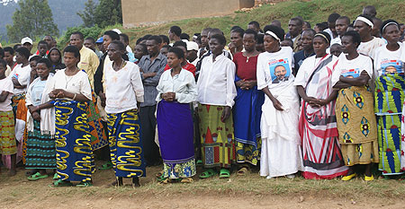 Most adults attending literacy programs in Rutsiro district are women (photo S Nkurunziza)