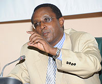 Senate President Vincent Biruta (File photo )