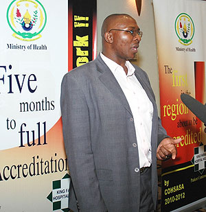 REVEALED; Dr. Bonaventure Nzeyimana (File photo)