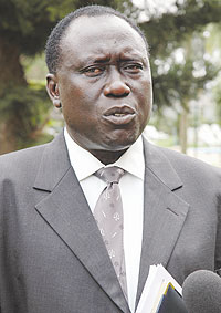 Tharcisse Karugarama (File photo)