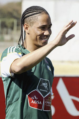 Bafana Bafana midfielder Steven Pienaar