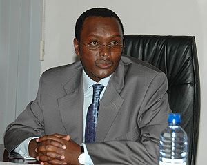 Emanuel Hategeka, the Permanent Secretary in the Ministry of Trade and Industry