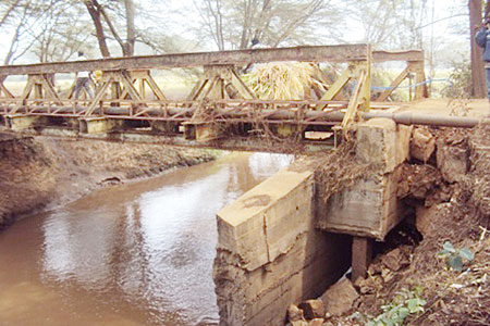 One of Nyagatare bridges set to be rehabilitated. (Photo: D. Ngabonziza)