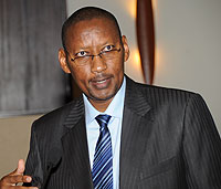 The Minister of Finance and Economic Planning, John Rwangombwa(File photo)