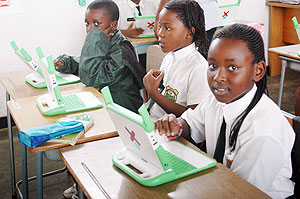 Computers have been also been distributed to school children under the OLPC progamme (File photo)