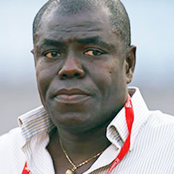 TIGHT LIPPED: Tetteh is keeping very one guessing.