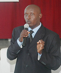 DISCUSSIONS HELP; Jules Ndamage (File photo)