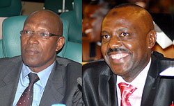 CALLED FOR ACTION; Joseph Karemera, TO TABLE; Abbas Mukama (File photo)