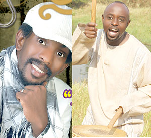 L-R : Ezra Kwizera ; Barnabas P. Manyaga