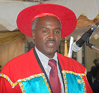 IN CHARGE; The Minister of Education, Dr. Charles Murigande (File photo)