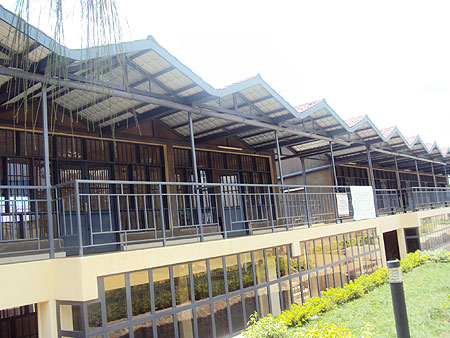 Many stalls in this new market remain unoccupied (Photo; S. Rwembeho)