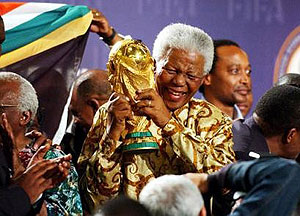 Nelson Mandela has contributed to his countryu2019s popularity (Internet Photo)