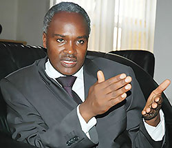 Education Minister, Dr. Charles Murigande
