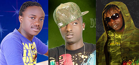 L-R : Mani Martin ; Diplomate ; Rafiki