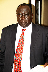 Justice Minister Tharcisse Karugarama welcomed the arrest of Mbarushimana (File Photo)