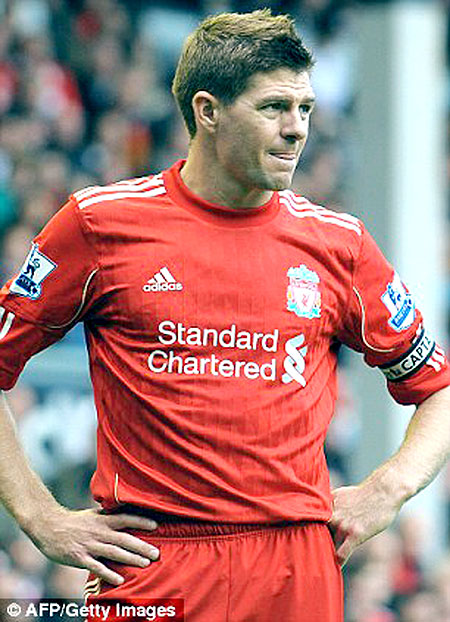 Tough times for Liverpool skipper Steven Gerrard