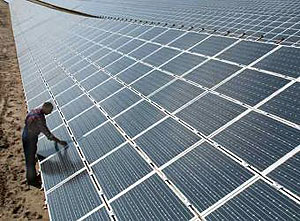 Solar panels at Jali Plant generate up to 250 kilowatts.