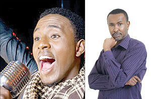 L-R : Alpha ;TPF Judge Ian.