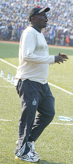 Ntagwabira- Disappointed with display. (File Photo)