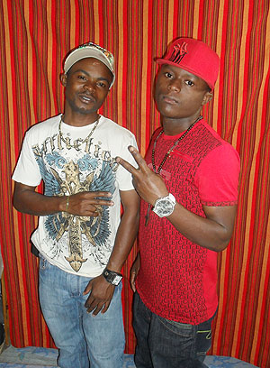 L-R : Belgine Bizimana ; Elion Victory