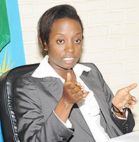 The Acting Director General of NISR, Diane Karusisi (File photo)