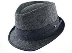 A trendy hat can do wonders for an average man