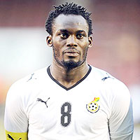 Essien is ready for Ghana return. (Net photo)