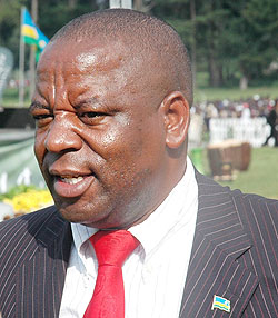 Governor of Northern province, Aimu00e9 Bosenibamwe (File photo)