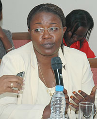 EMPHASIZED; Jeanne du2019 Arc Mujawamariya(File photo)