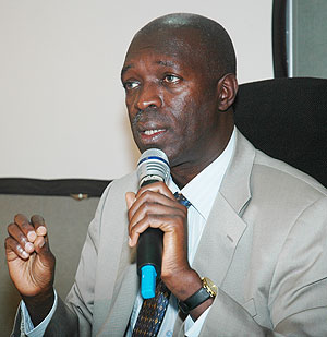 Minister of Public Service, Anastase Murekezi